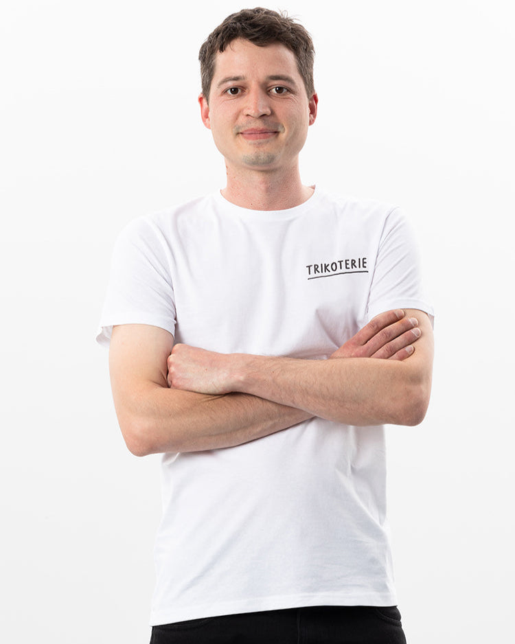 T-Shirt Stop Scrolling White