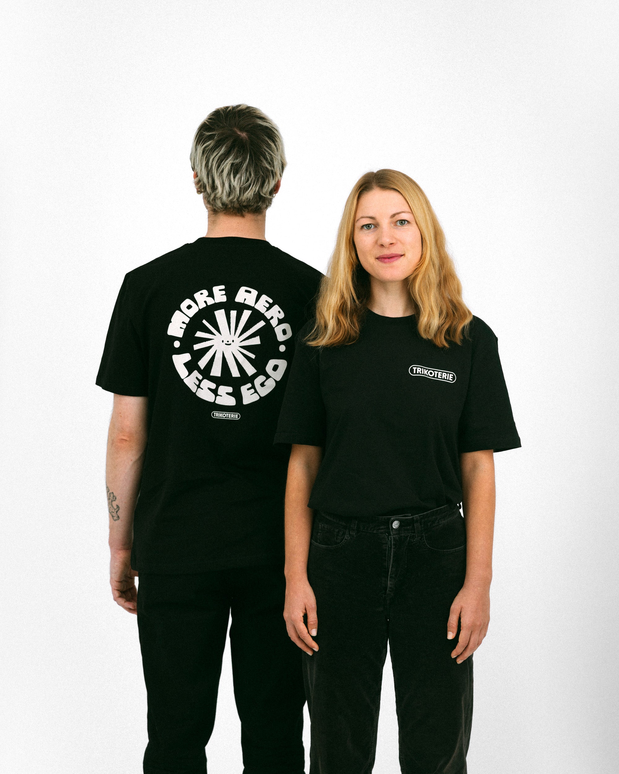 T-Shirt More Aero Schwarz