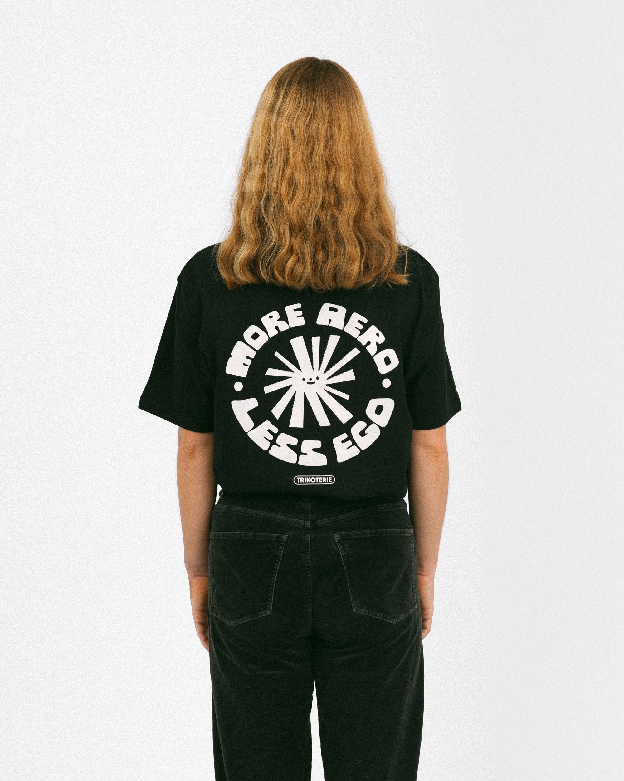 T-Shirt More Aero Schwarz