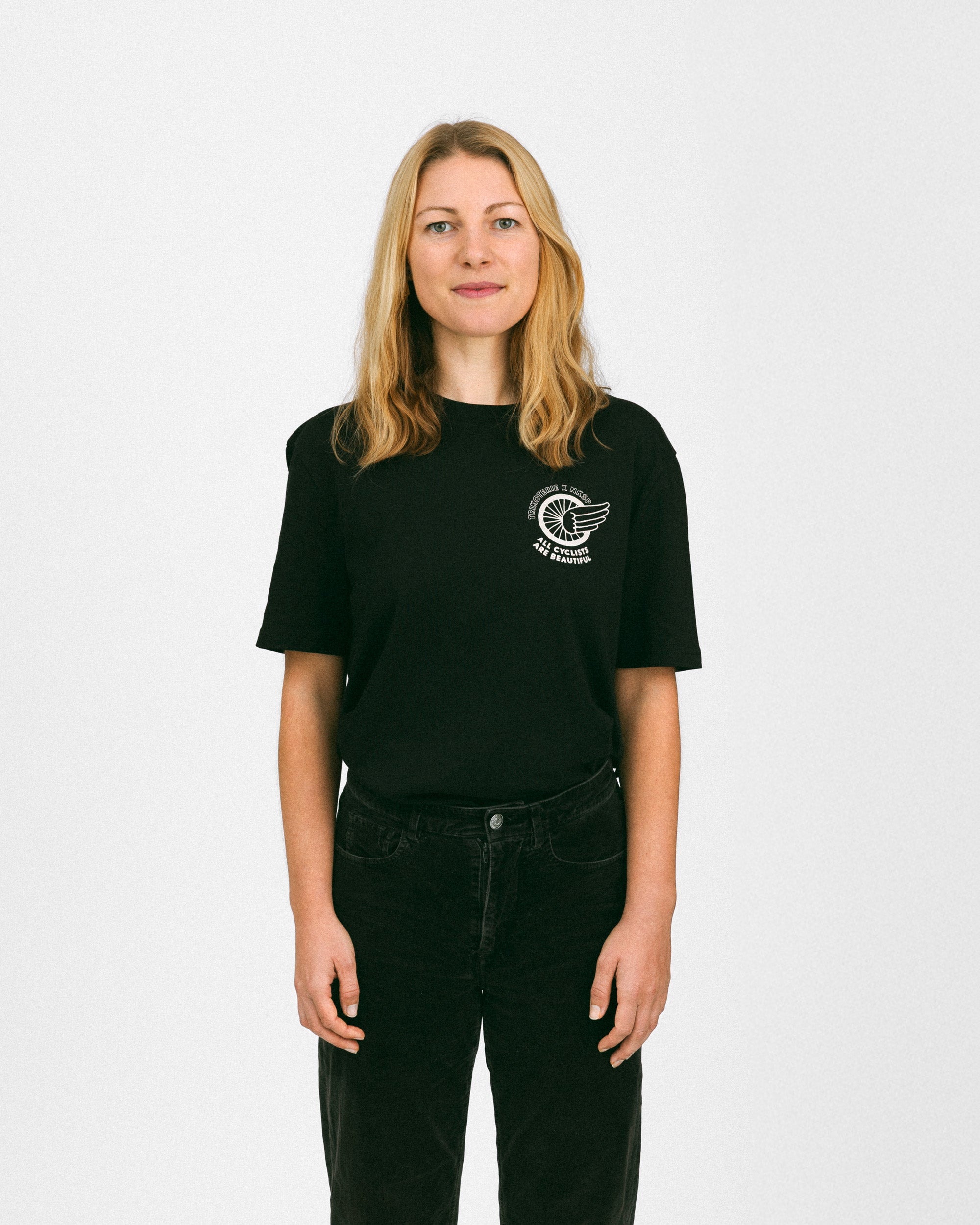 T-Shirt All Cyclists Schwarz