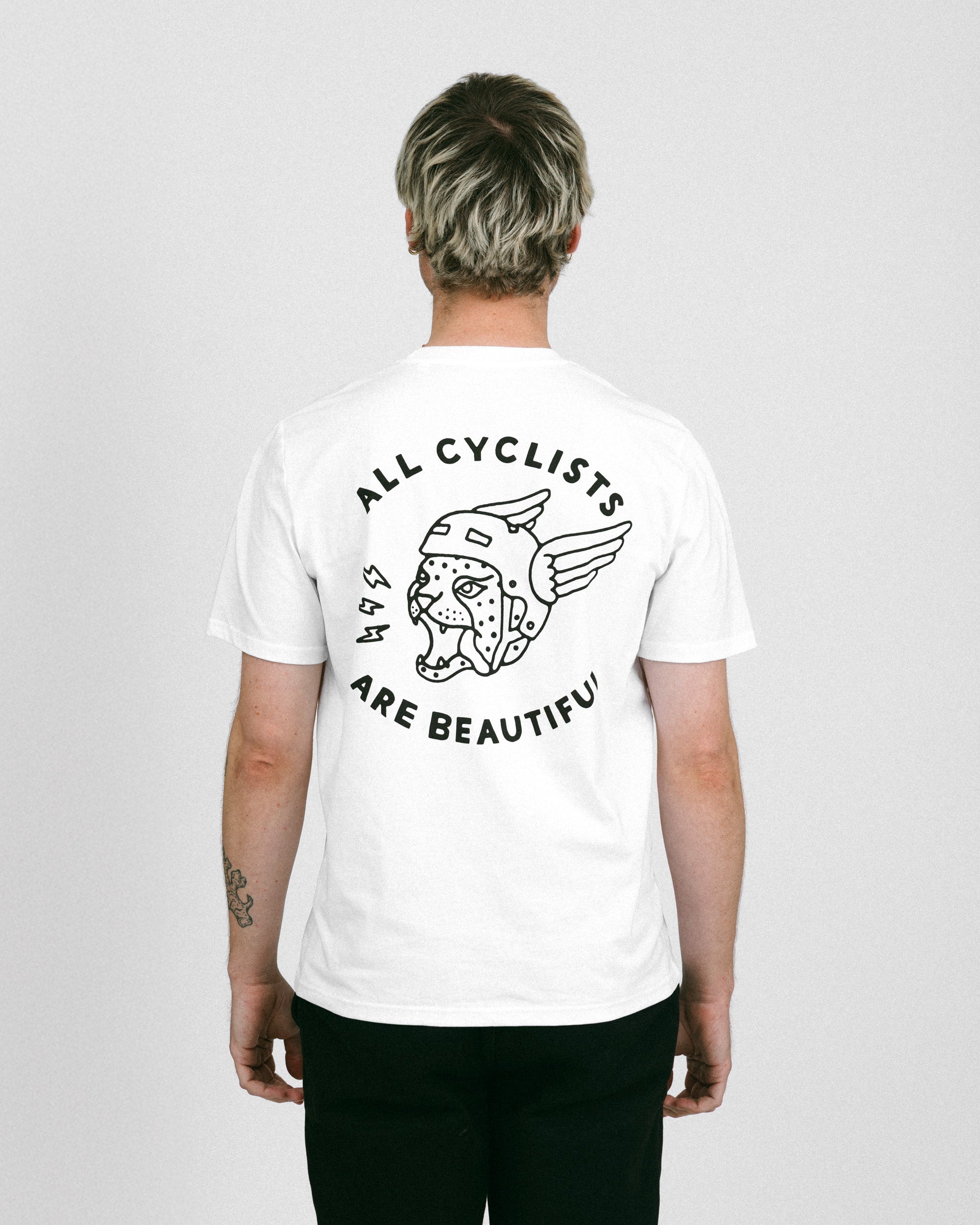 T-Shirt All Cyclists Weiß