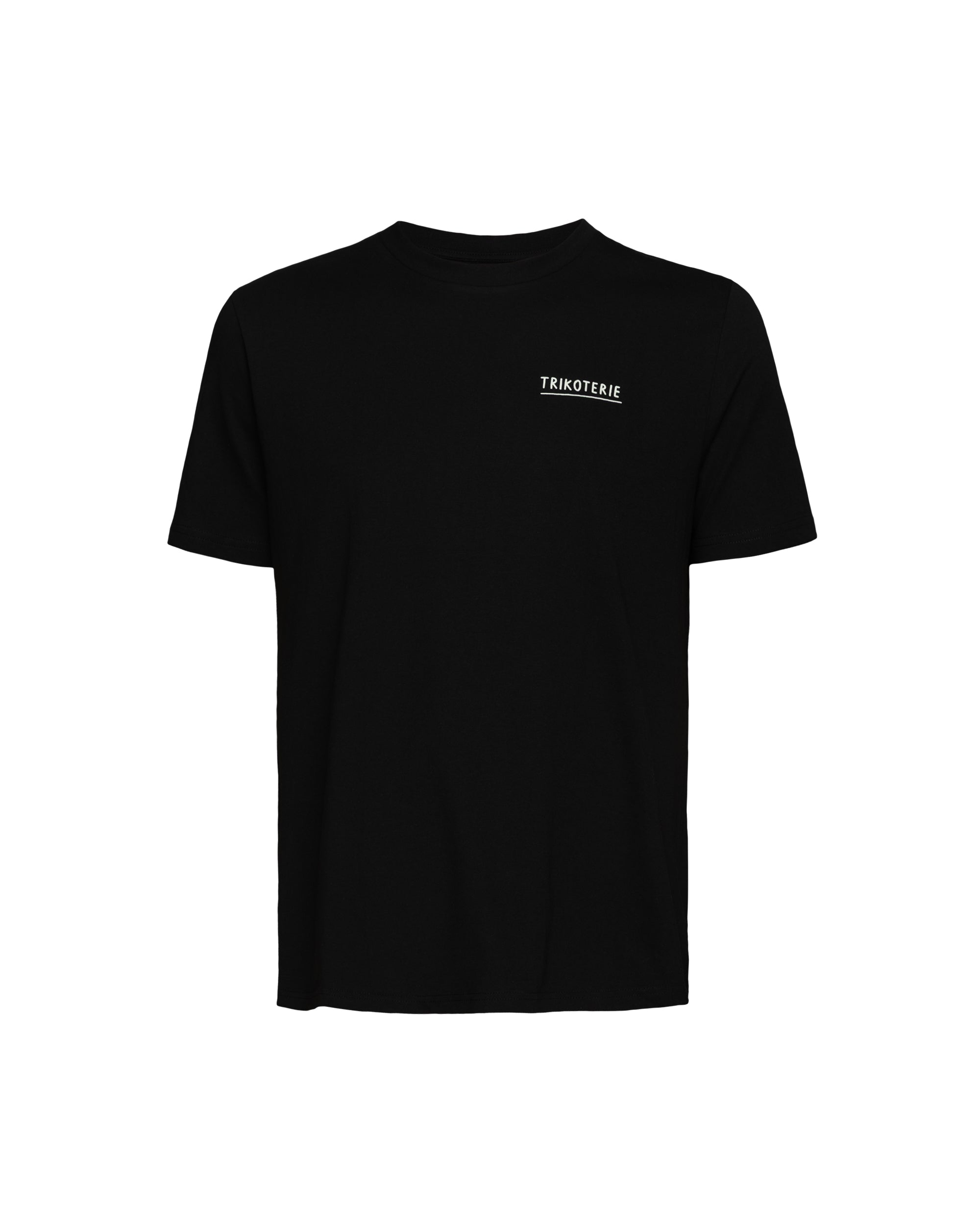 T-Shirt Stop Scrolling Schwarz