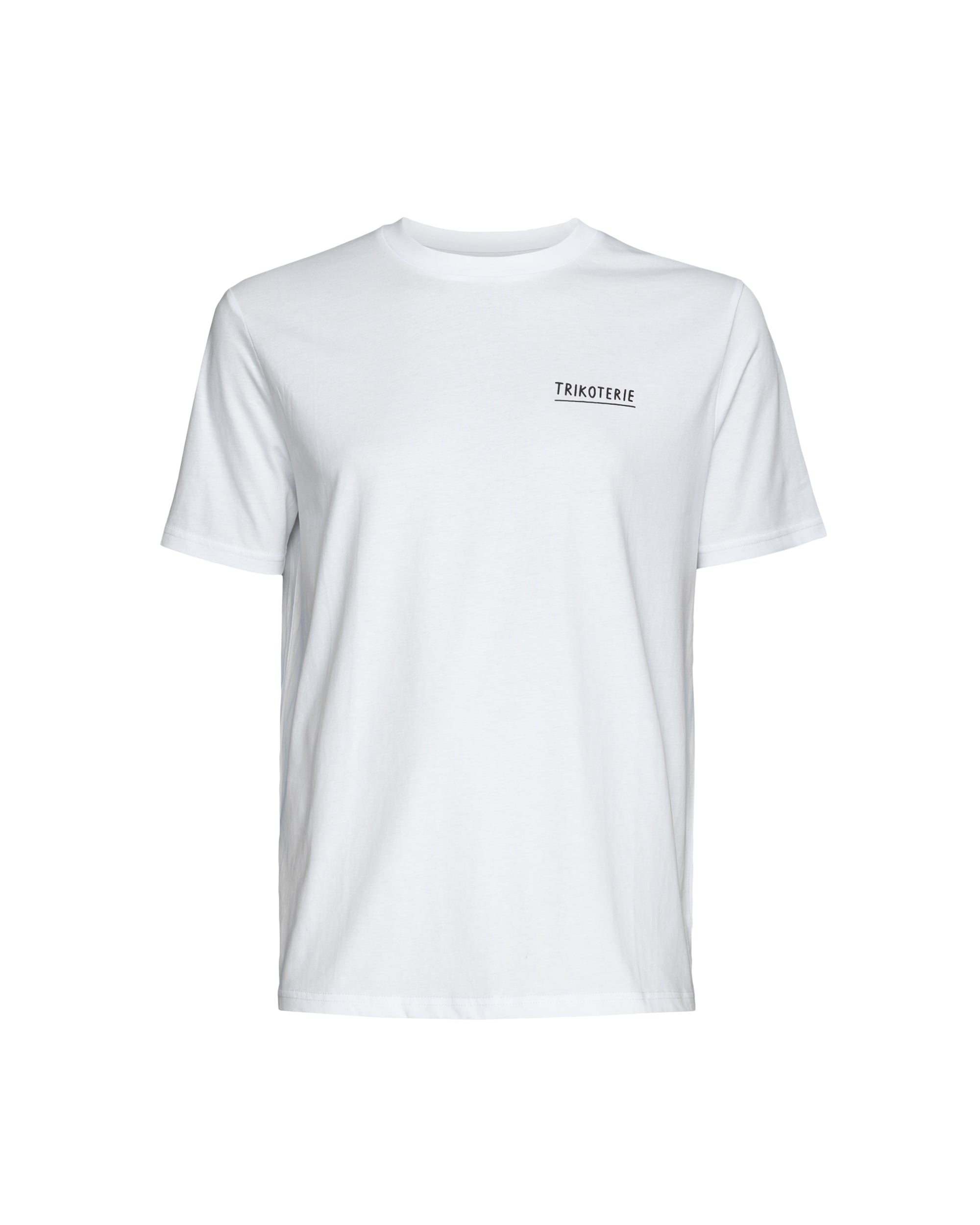 T-Shirt Stop Scrolling Weiß